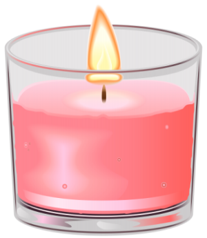 pink candle